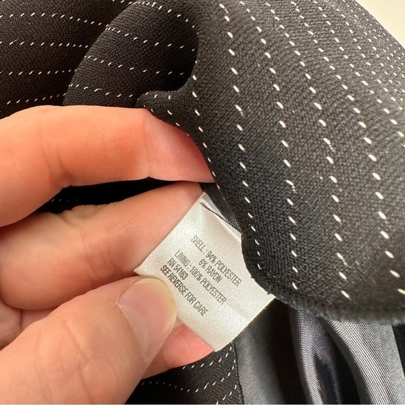 Calvin Klein Pin striped midi skirt - Picture 5 of 5